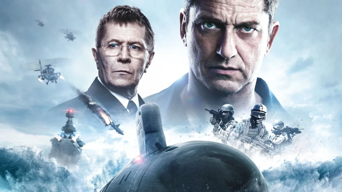 წყალქვეშა ბრძოლა ქართულად | Hunter Killer Qartulad