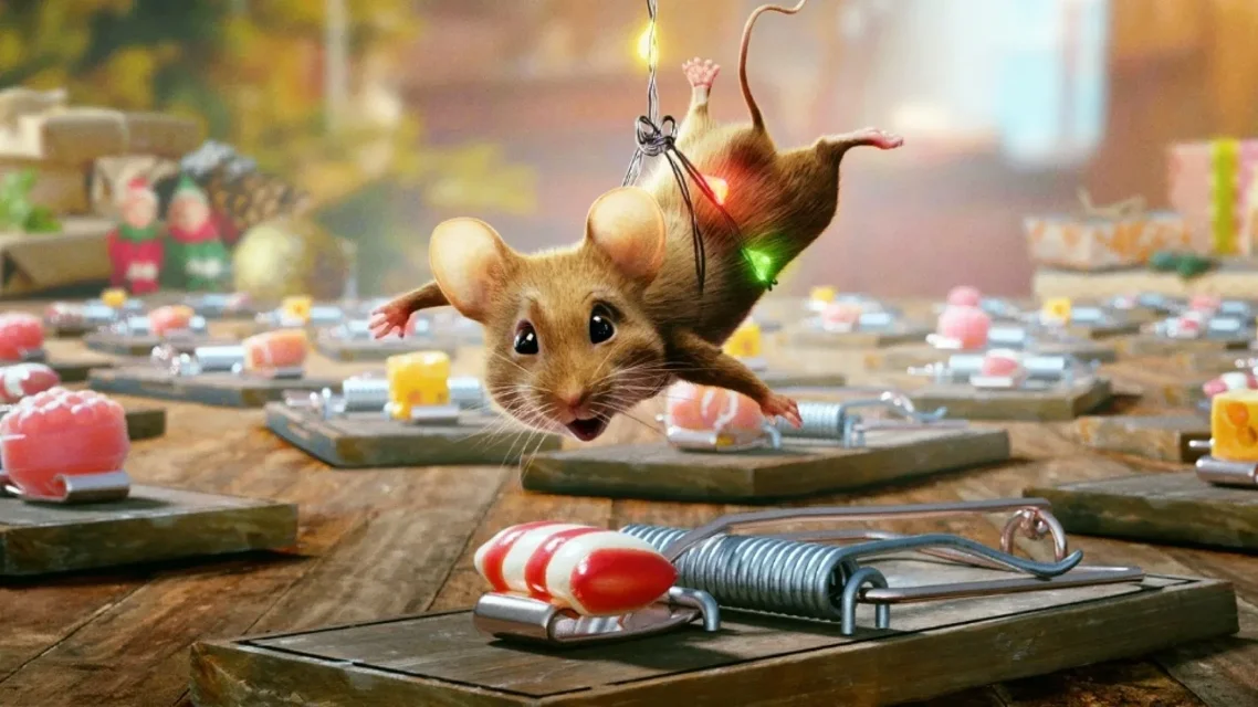 როგორ მოიპარეს თაგვებმა შობა ქართულად | A Mouse Hunt for Christmas Qartulad