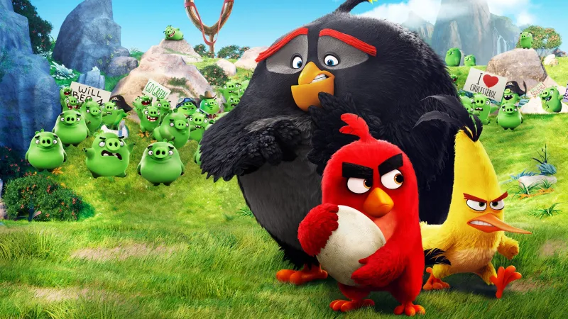 ბრაზიანი ჩიტები | The Angry Birds Movie