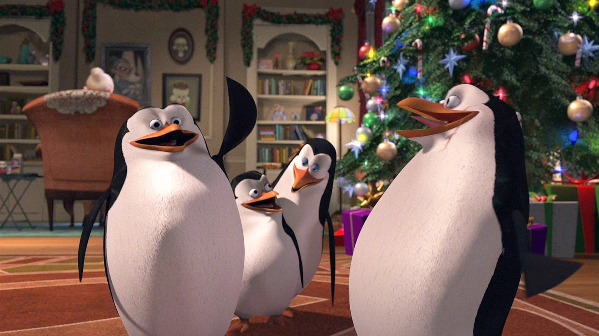 მადაგასკარის პინგვინები: ძარცვა შობას - The Madagascar Penguins in a Christmas Caper