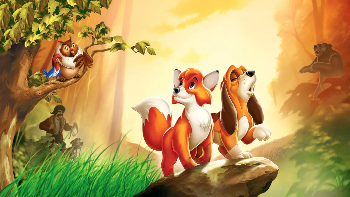 მელია და მონადირე ძაღლი ქართულად | The Fox and the Hound Qartulad