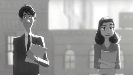 ქაღალდის კაცი | Paperman