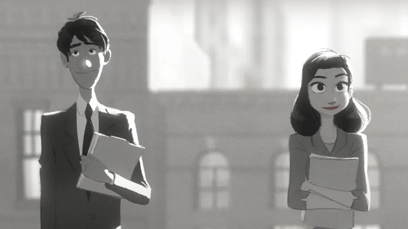 ქაღალდის კაცი | Paperman