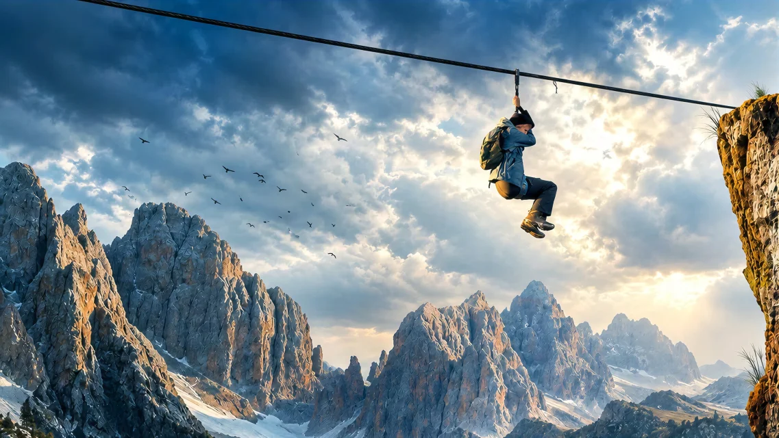 სასიკვდილო მავთული ქართულად | Zip Wire Qartulad